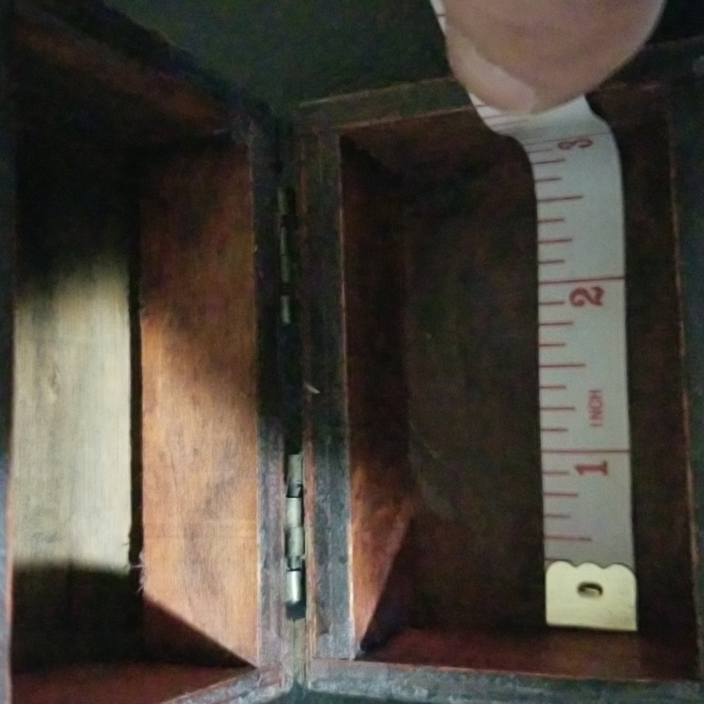 Vintage wood box - Picture 7 of 8